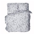 Комплект постельного белья Евро бязь Самойловский текстиль Утро мультиколор с простыней 220х240 см