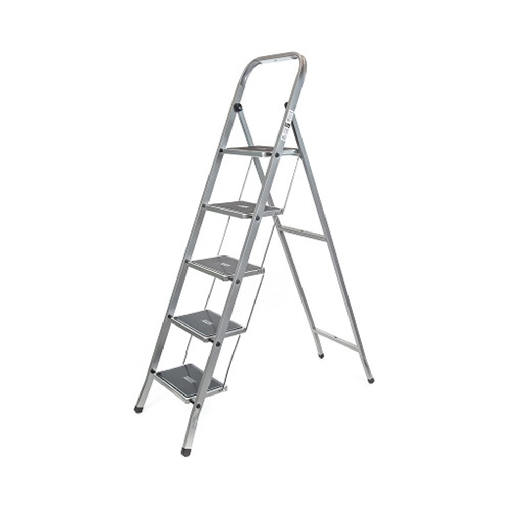 original-32159.jpg Стремянка стальная 5 ступеней 200 мм 1,15 м Zalger — изображение 1