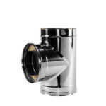 Тройник Вулкан V50R 90° х d150х250 мм с изоляцией AISI 321/304