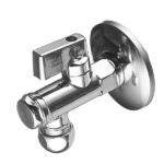 Кран шаровой латунный Valtec 1/2 НР(ш) х М10 мини угловой (VT.282.N.0410)