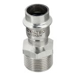 Соединитель Valtec (VTi.901.I.001805) 18 мм х 3/4 НР(ш) нержавеющая сталь