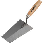 Кельма плиточника Hesler/Wenzo 180 мм с деревянной ручкой