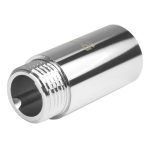 Удлинитель CTM 40 мм х 1/2 ВР(г) х 1/2 НР(ш) латунный (CREMF040)