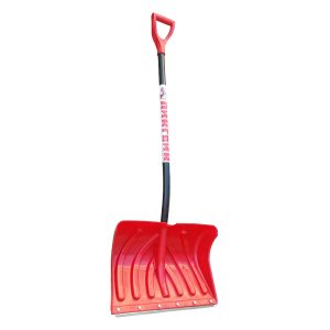 Лопата снеговая Инструм-Агро SnowПингвин полипропилен с алюминиевым черенком 1450х490 мм (100181)