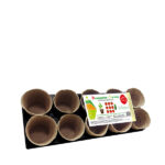 Набор для рассады 9 Помидоров и 1 Огурец 10 ячеек с торфяными горшками 210х555х110 мм