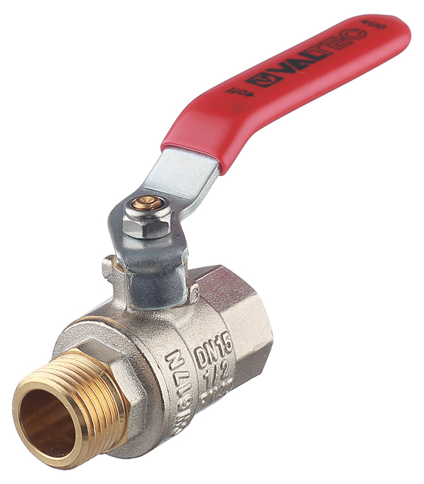 original-33228.jpg Кран шаровой латунный Valtec Base 1/2 ВР(г) х 1/2 НР(ш) ручка прямой (VT.215.N.04) — изображение 1