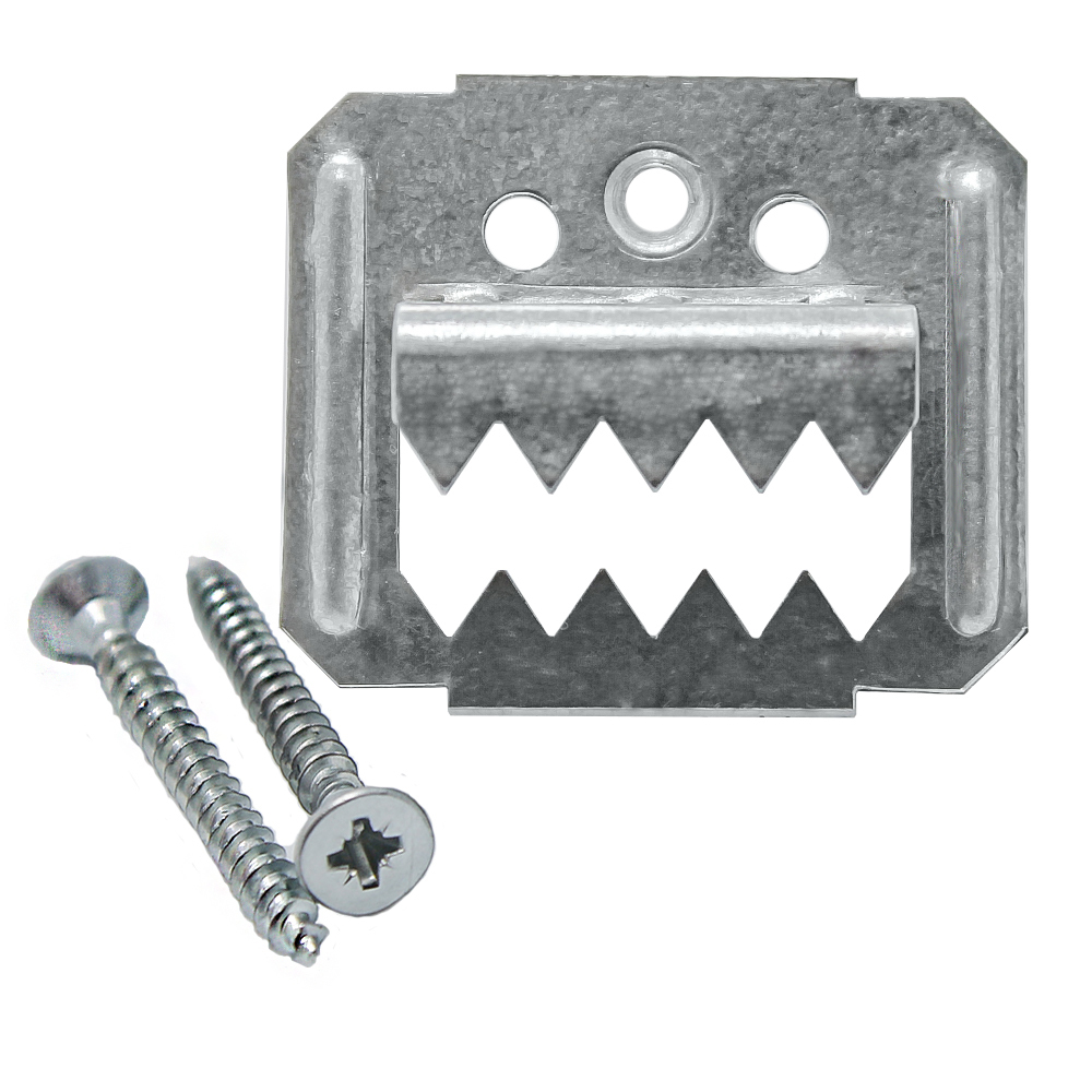 original-33372.jpg Крепеж кляймер №7 с саморезами для вагонки Осфикс Профи усиленный (50 шт.) — изображение 1