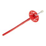 Дюбель для теплоизоляции Tech-Krep 10х260 мм металлический гвоздь с термоголовкой (200 шт.)