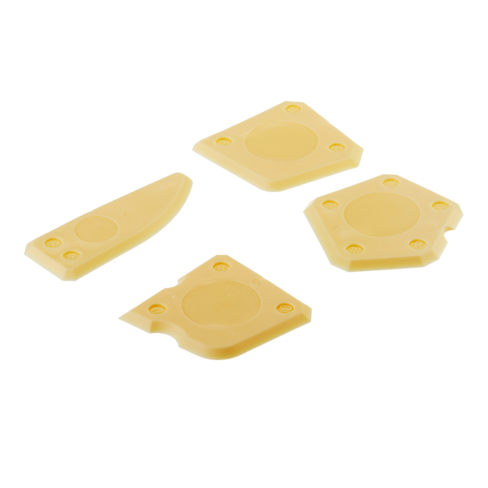 original-33554.jpg Шпатель для нанесения герметика Hardy резиновый набор (4 шт.) (2090-520004) — изображение 1