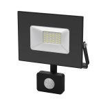 Прожектор светодиодный Gauss Elementary-S ДО-50 6500К 50 Вт IP65 с датчиком движения черный