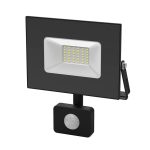 Прожектор светодиодный Gauss Elementary-S ДО-30 6500К 30 Вт IP65 с датчиком движения черный