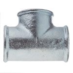 Тройник Gebo Platinum (130-6V) 1 ВР(г) х 1 ВР(г) х 1 ВР(г) чугунный оцинкованный