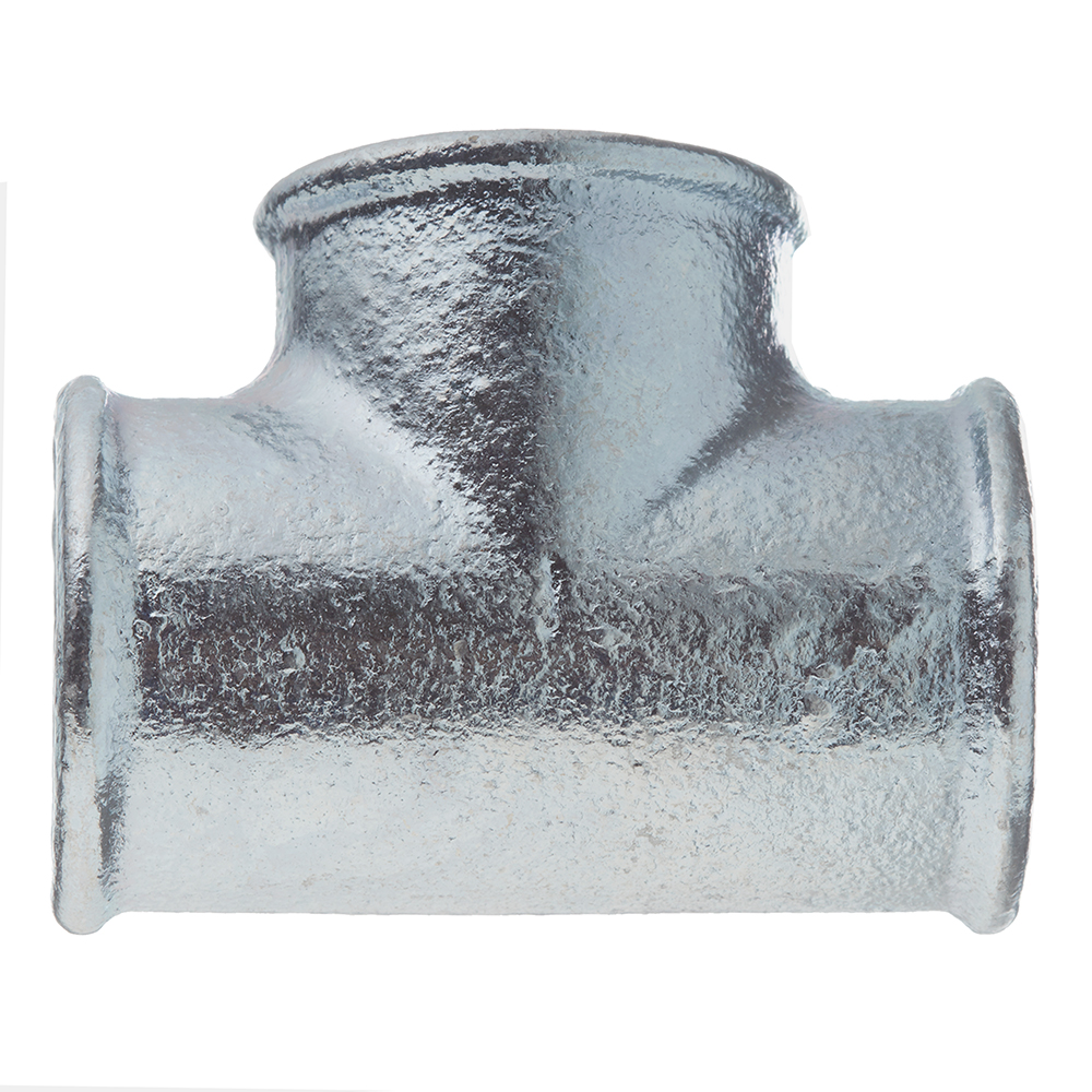 original-33641.jpg Тройник Gebo Platinum (130-6V) 1 ВР(г) х 1 ВР(г) х 1 ВР(г) чугунный оцинкованный — изображение 1