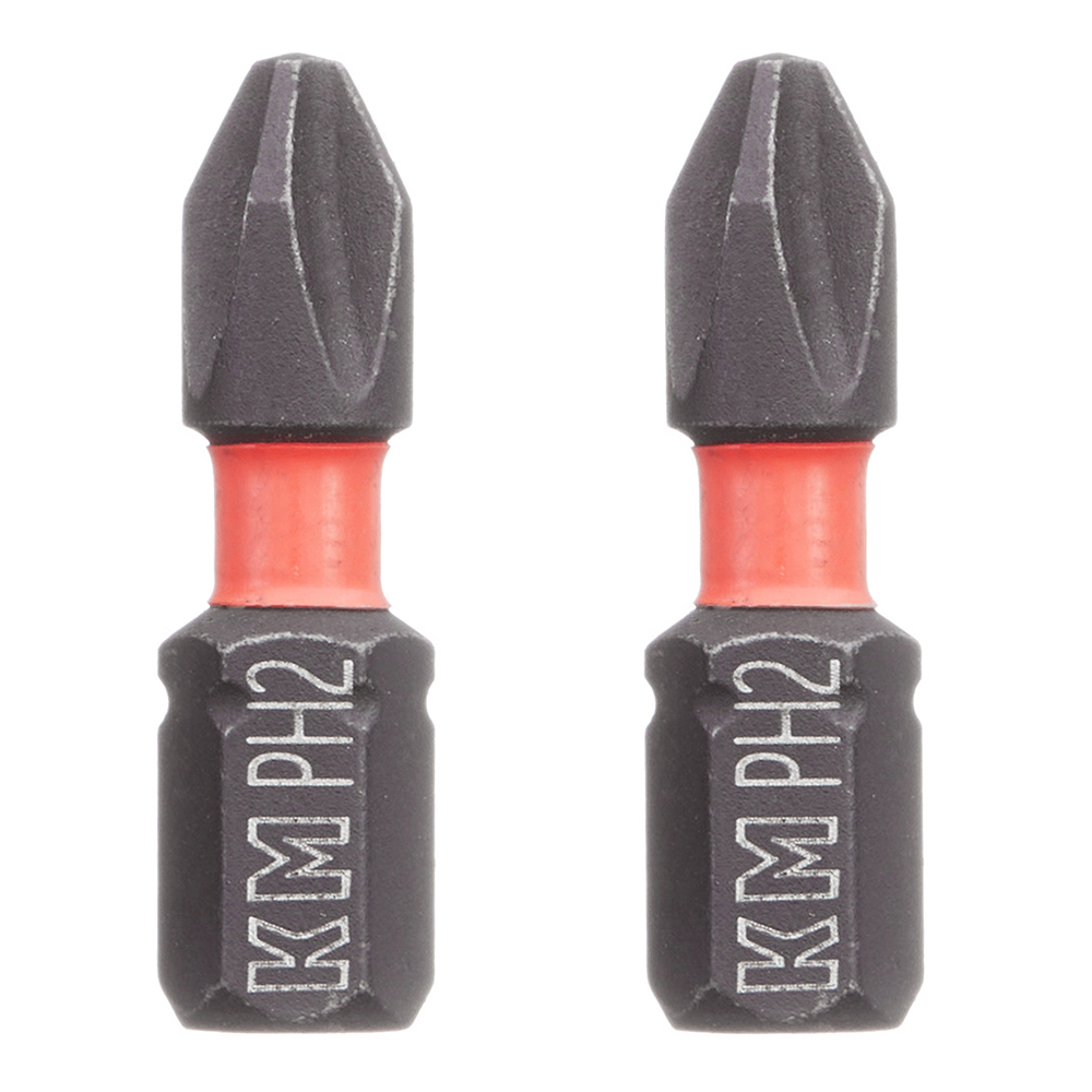 original-33706.jpg Бита КМ (882102) PH2 магнитная 25 мм ударная (2 шт.) — изображение 1