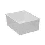 Корзина выдвижная мелкосетчатая металлическая белая 535х410х185 мм Титан-GS