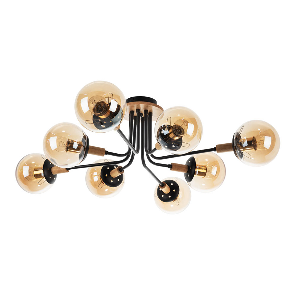 original-33857.jpg Люстра потолочная Arte Lamp Oxford E27 480 Вт 18 кв.м (A2716PL-8BK) — изображение 1