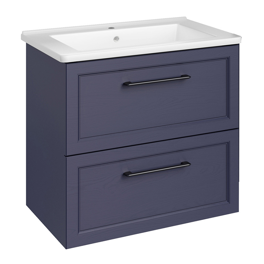 original-33858.jpg Тумба под раковину АСБ-Мебель Белмонти 65 см подвесная синяя софт (11853) — изображение 1