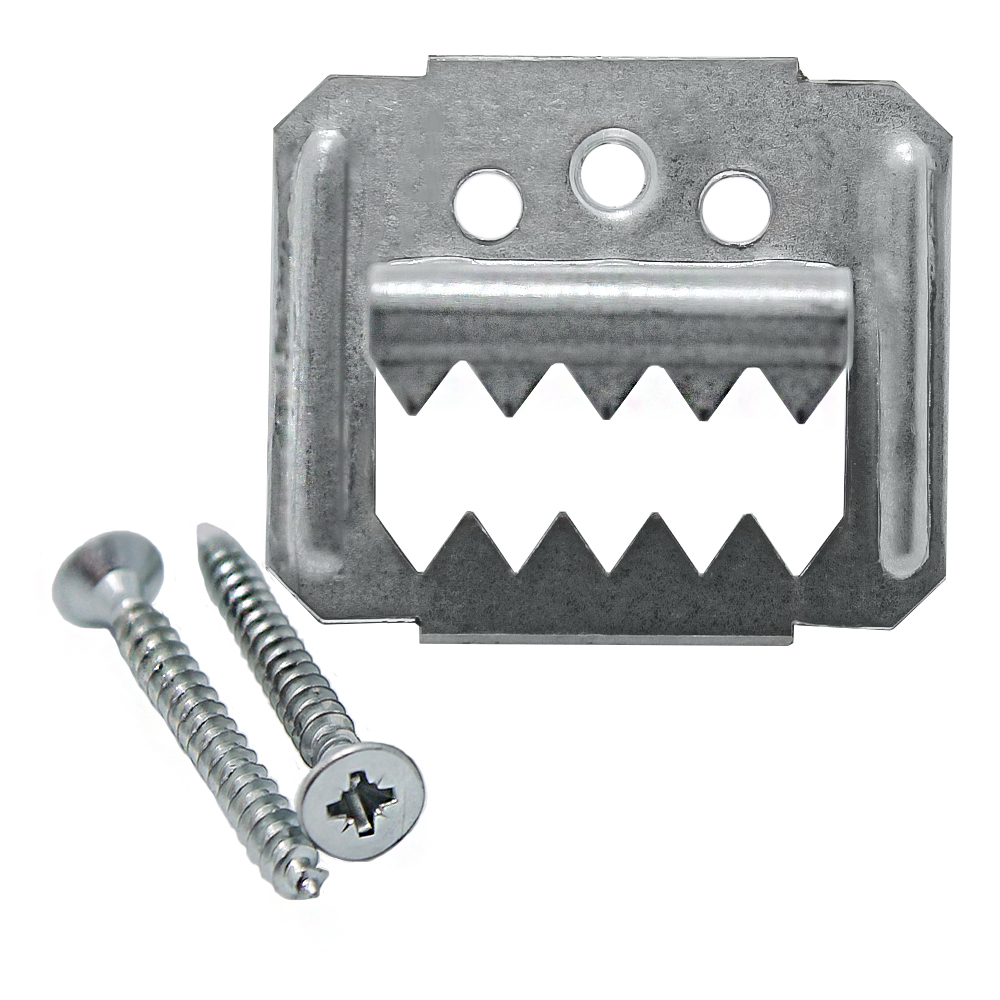 original-34099.jpg Крепеж кляймер №8 с саморезами для вагонки Осфикс Профи усиленный (50 шт.) — изображение 1