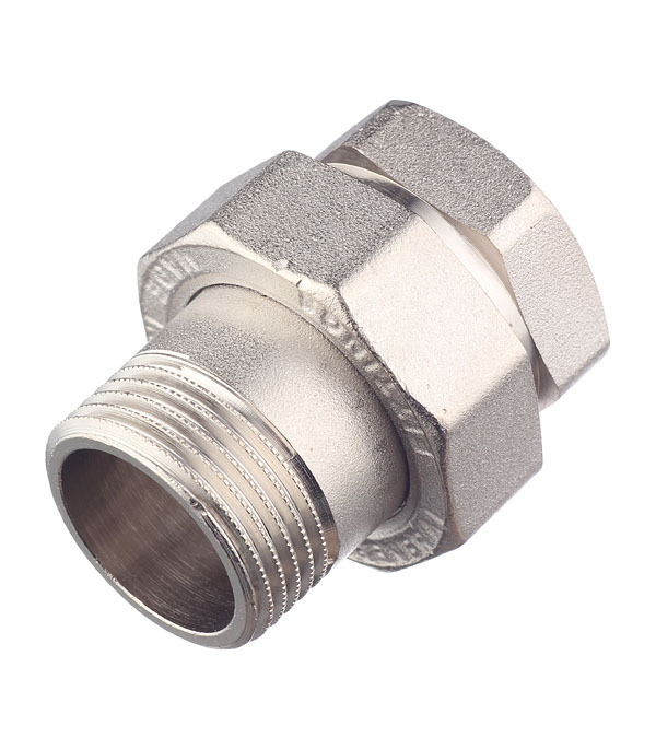 original-34128.jpg Американка прямая Stout 1 ВР(г) х 1 НР(ш) латунная (SFT-0041-000001) — изображение 1