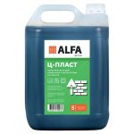 Добавка пластификатор для кладочных и штукатурных растворов АльфаБетон Ц-Пласт 5 л