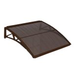 Козырек ВПМ 990х1130 мм коричневый сотовый