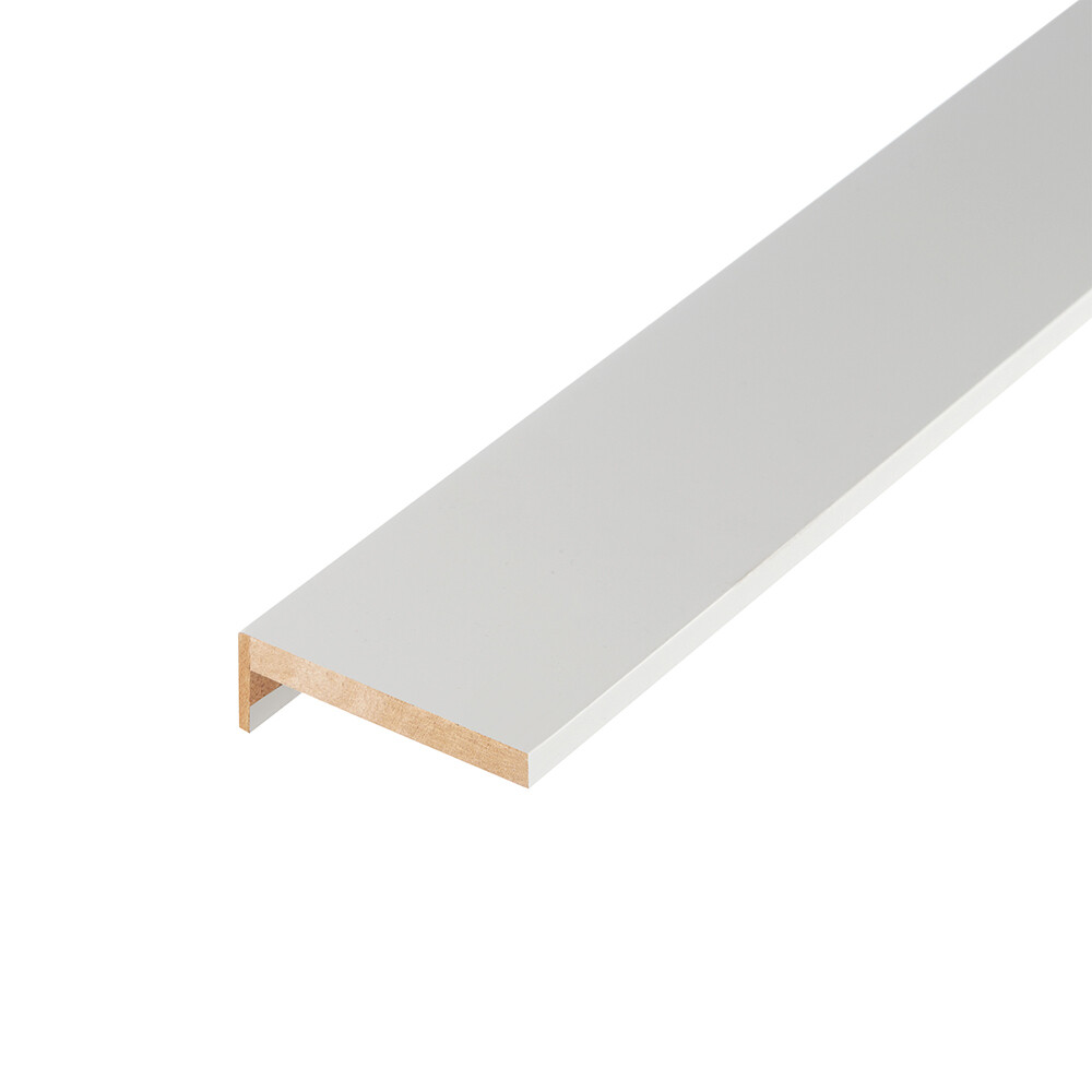 original-34263.jpg Наличник телескопический Linea 8 70х8х2200 мм ПВХ эмалит серый прямой (1 шт.) — изображение 1