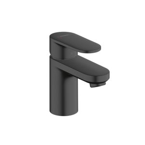 Смеситель для раковины Hansgrohe Vernis Blend черный однорычажный с донным клапаном (71550670)