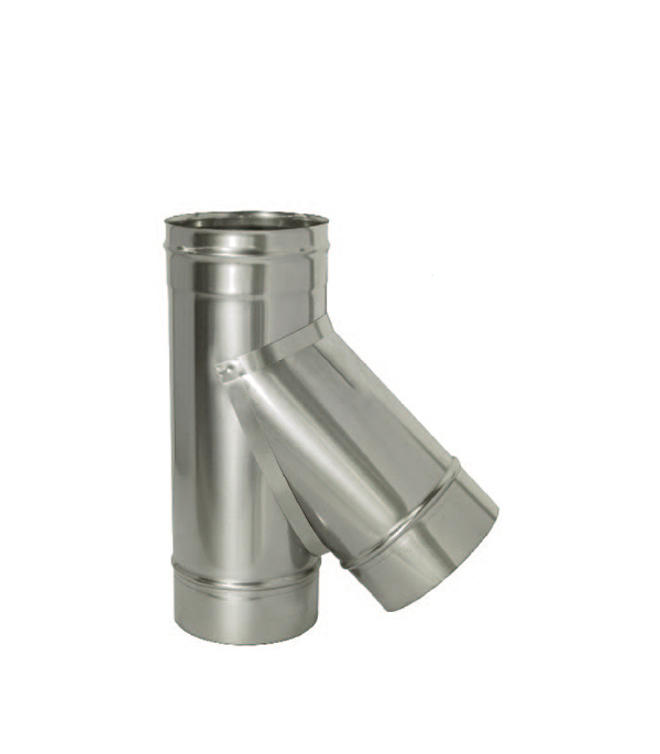 original-34336.jpg Тройник Дымок 45° х d115 мм без изоляции AISI 439 — изображение 1