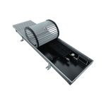 Конвектор внутрипольный Gekon Eco с 1 теплообменником 1500х230х90 мм боковое подключение