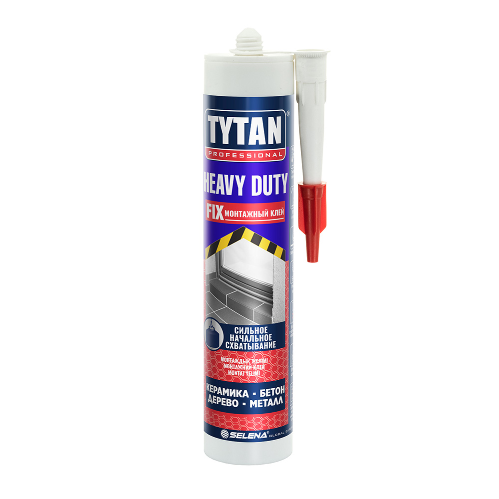 original-34390.jpg Клей монтажный каучуковый Tytan Heavy Duty бежевый 310 мл — изображение 1