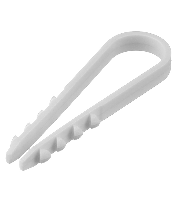 original-34485.jpg Дюбель-хомут для круглого кабеля Tech-Krep 11-18 мм белый (100 шт.) — изображение 1