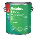 Краска Tikkurila/Tikkivala Betolux Floor для полов белая глянцевая база A 2,7 л