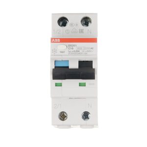 Автомат дифференциальный ABB DS201 16А 1P+N тип AC 30 мА 6 кА (2CSR255080R1164)
