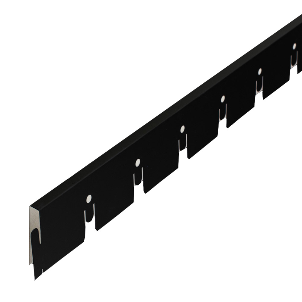 original-34645.jpg Элемент для потолка грильято 50х50х40х10 мм направляющая 0,6 м черный матовый — изображение 1