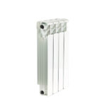 Радиатор биметаллический Rifar Base 500 мм 4 секции 1" боковое подключение белый