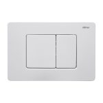 Клавиша смыва для инсталляций Abber белая матовая (AC0120MW)