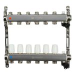 Коллекторная группа Ondo 1 ВР(г) х 6 выходов 3/4 НР(ш) ЕК х 1 ВР(г)