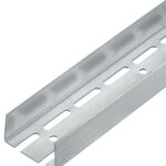 Профиль усиленный UA 75х40 мм 3 м для дверных проемов 2 мм