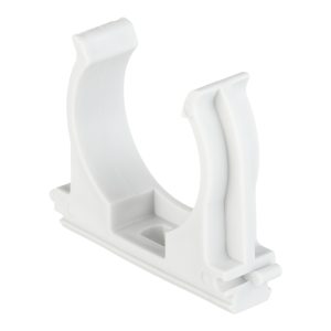 Крепеж-клипса для труб 40 мм Greenel серая (30 шт.) (GE50144)