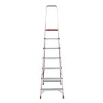 Стремянка алюминиевая 9 ступеней 80-130 мм 1,95 м Новая высота