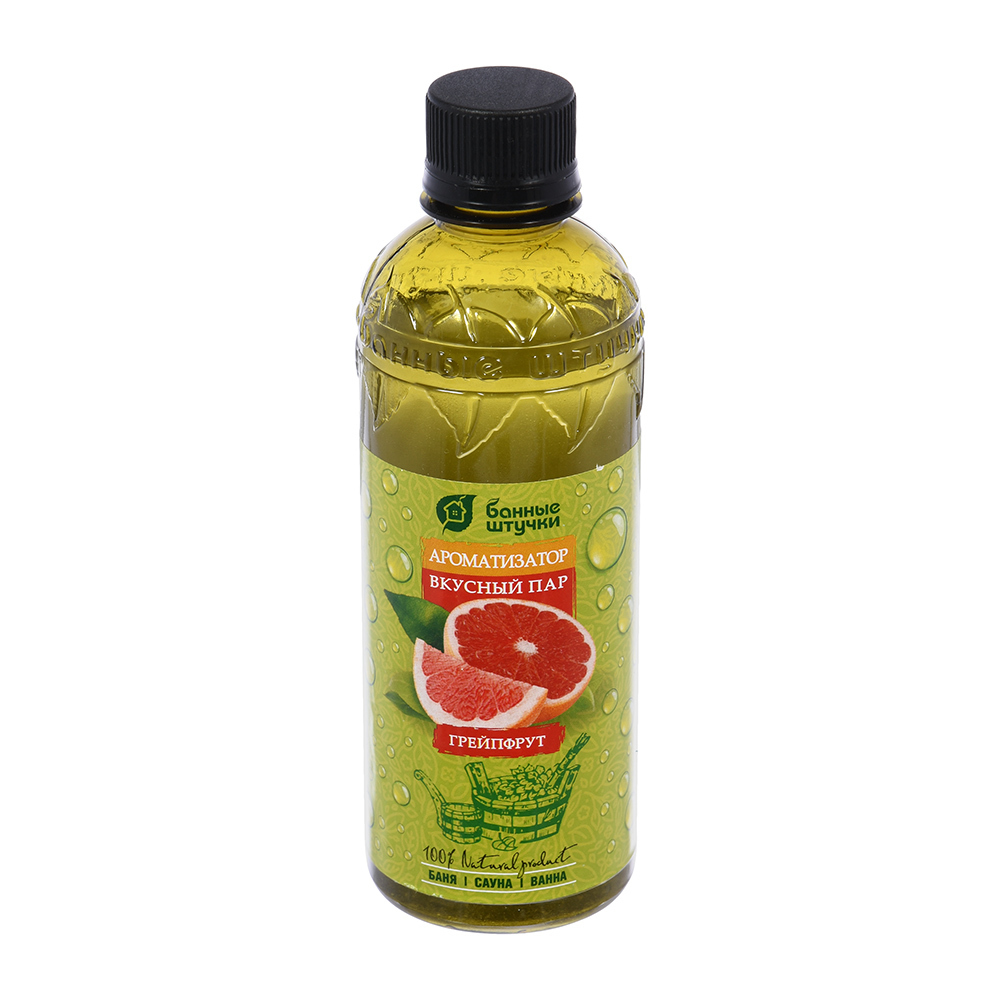 original-35287.jpg Ароматизатор для бани и сауны Банные штучки Вкусный пар Грейпфрут 350 мл (32221) — изображение 1
