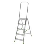 Стремянка стальная с алюминиевыми ступенями 5 ступеней 80 мм 1,13 м Новая высота
