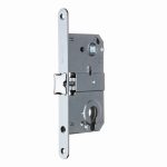 Замок врезной Palladium 385 CP для межкомнатной двери под цилиндр хром