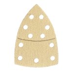 Лист шлифовальный Abraforce 150х102 мм P80 на липучку бумажная основа (5 шт.)