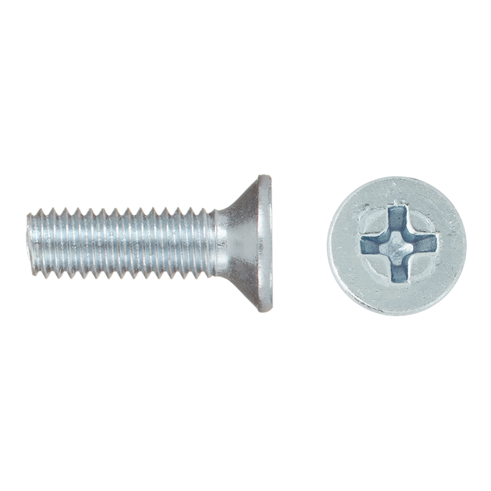 original-35991.jpg Винт оцинкованный M3x10 мм DIN 965 потайная головка (30 шт.) — изображение 1