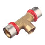 Тройник Tiemme 32(пресс) х 1/2 ВР(г) х 32(пресс)