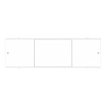 Экран для ванны Метакам Bravo ПВХ 168х52 см белый раздвижной (ЭПS_012170)