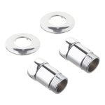 Соединитель прямой для полотенцесушителя 1 ВР(г) х 1 НР(ш) хром