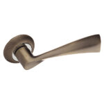 Ручка дверная Palladium City A Swim COFFEE круглая розетка кофе