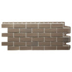 Панель фасадная Docke Berg 1015х434 мм коричневая